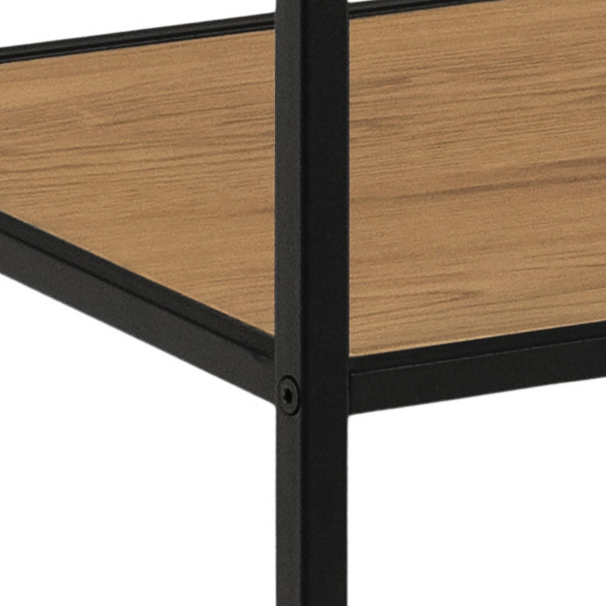 GARDEROBE - Wildeiche, Holzwerkstoff/Metall (77/165/37cm) - home24