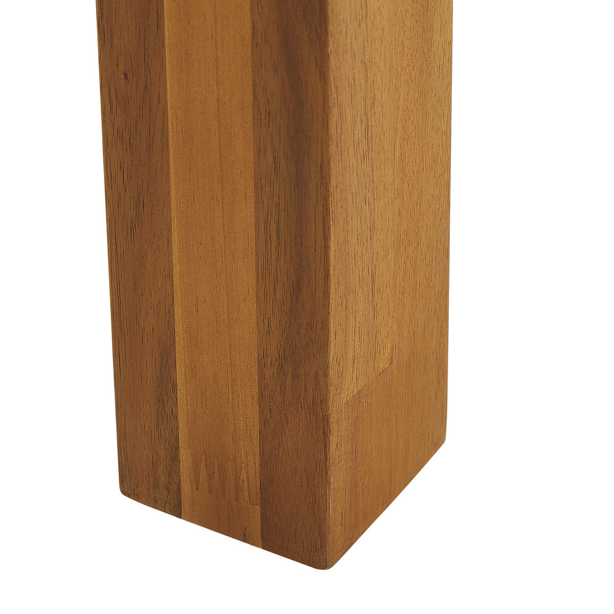 GARTENSTUHL 6er-Set Akazienholz hellbraun Livorno - Hellbraun, Holz (59/81/61cm) - Beliani