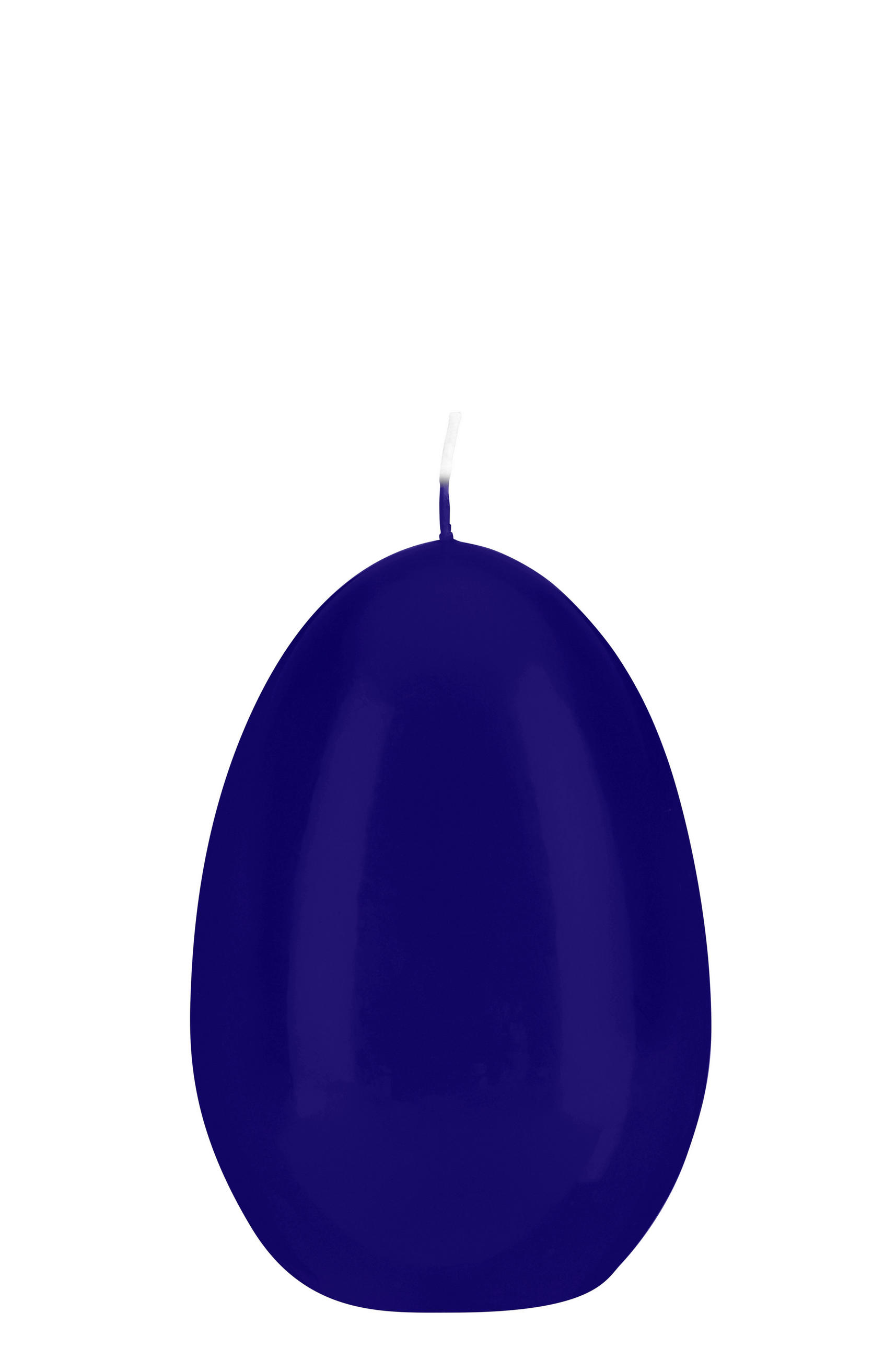 EIKERZEN Klarlack Royalblau 120 x Ø 80 mm, 6 Stück - Blau, Paraffin (8/12/12cm) - Kopschitz Kerzen