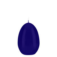 EIKERZEN Klarlack Royalblau 120 x Ø 80 mm, 6 Stück - Blau, Paraffin (8/12/12cm) - Kopschitz Kerzen