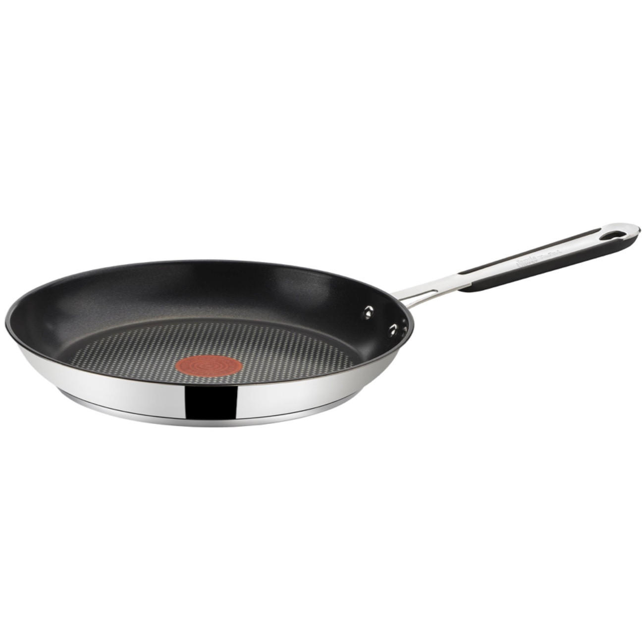 BRATPFANNE E85707 Jamie Oliver Silber - Schwarz, Keramik/Metall (24cm) - Tefal