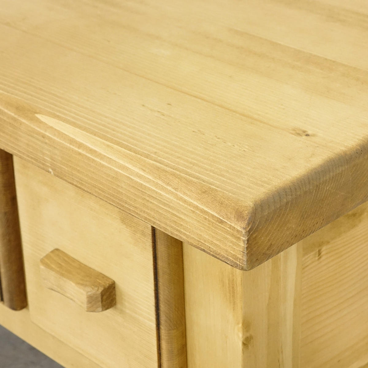 COUCHTISCH aus Massivholz MEXICANA - Honig, Holz (45/60/100cm) - Seart