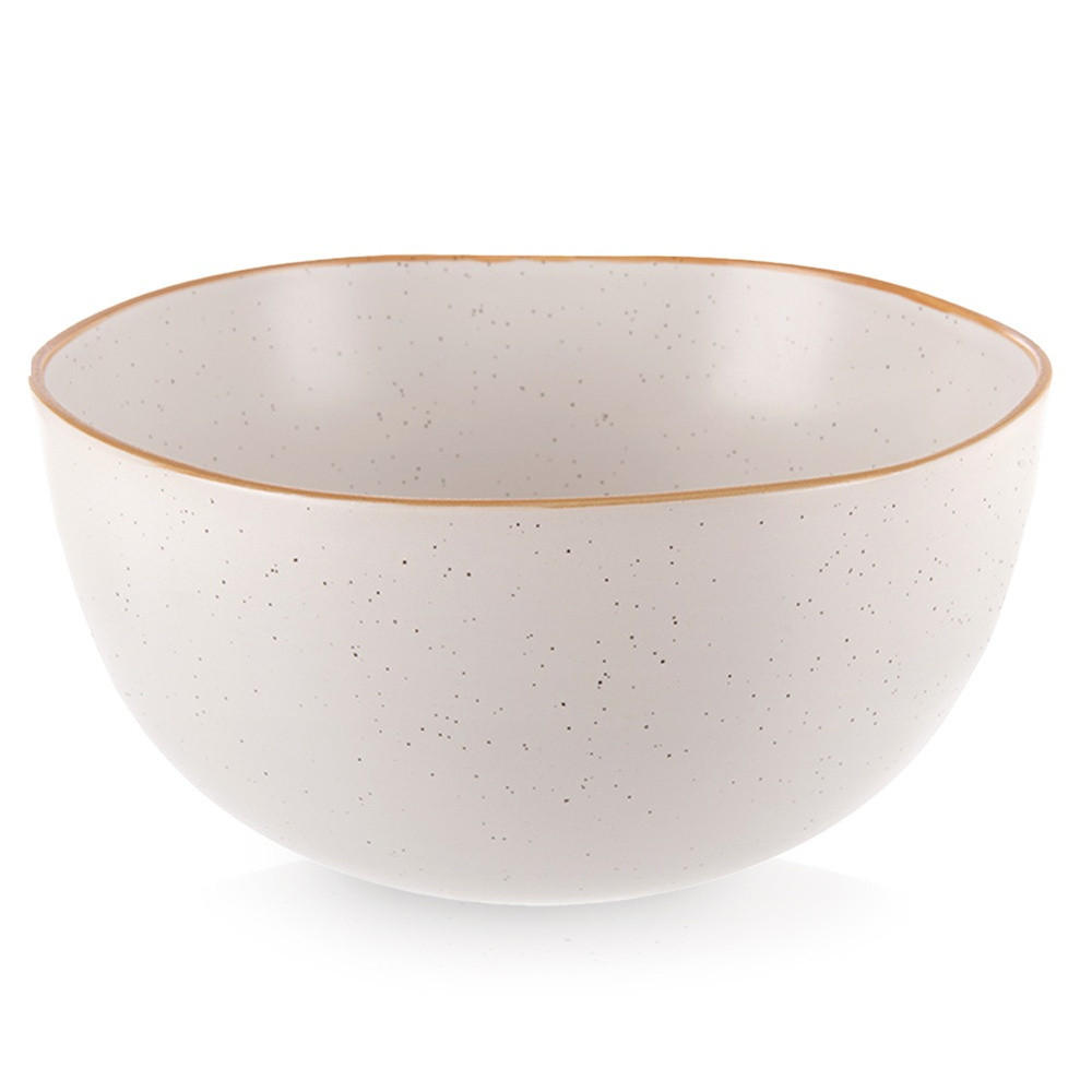 SNACKSCHALEN Keramik mit Löffel 90 ml 7-tlg. Schwarz - Schwarz, Keramik (6.5/21.5/5.5cm) - Orion 