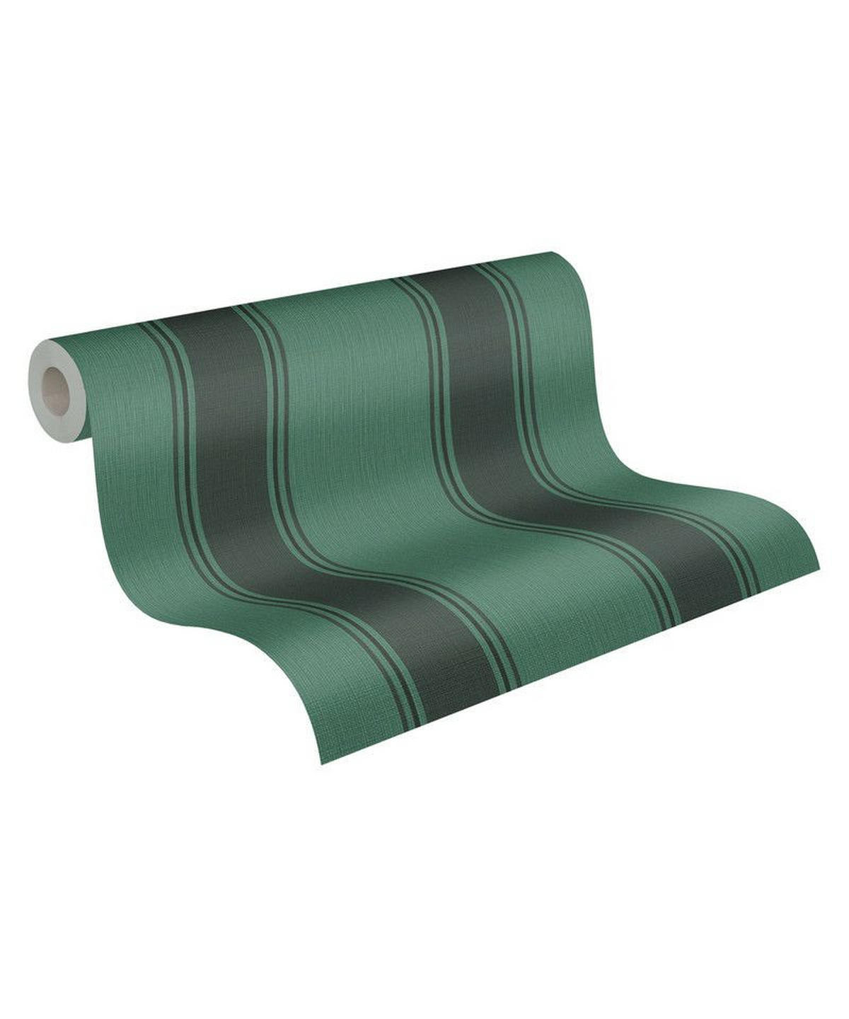 VLIESTAPETE Grün 53/1005 cm - Grün, Textil (53/1cm) - KUNSTLOFT