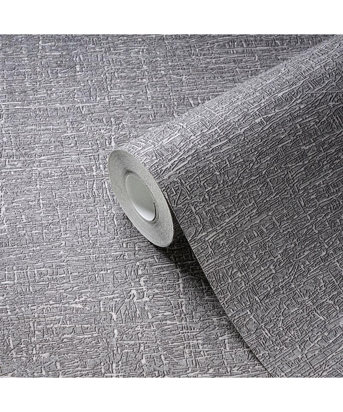 VLIESTAPETE Grau 53/1005 cm - Grau, Textil (53/1cm) - KUNSTLOFT