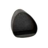 WANDREGAL Metenli Grau 21/42/45 cm - Grau, Holz (42/45/21cm) - Hoyz Collection