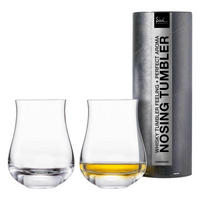 WHISKY NOSING TUMBLERS Gentleman transparent 350 ml 2er Set - Transparent, Glas (0.35L) - Eisch