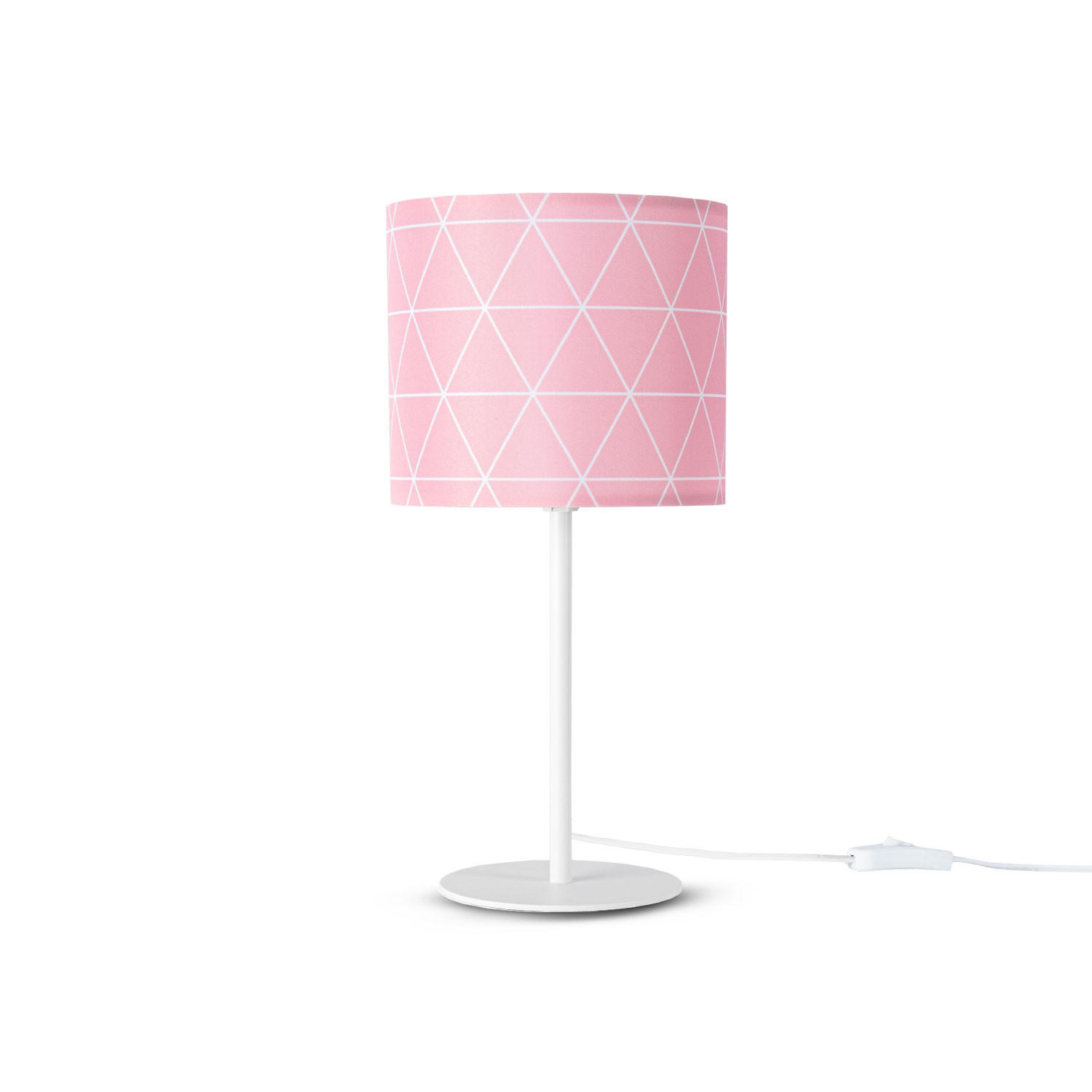 TISCHLAMPE Luca Tl Stl 401 - Weiß, Metall (18/18/36.9cm) - Paco Home