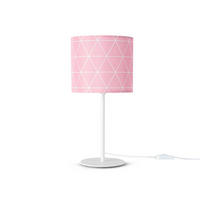 TISCHLAMPE Luca Tl Stl 401 - Weiß, Metall (18/18/36.9cm) - Paco Home