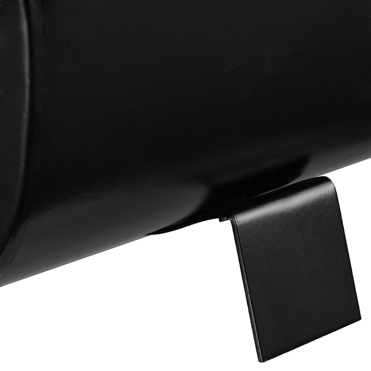 2XBLUMENKASTEN - Schwarz, Metall (61/16.5/14cm) - Relaxdays