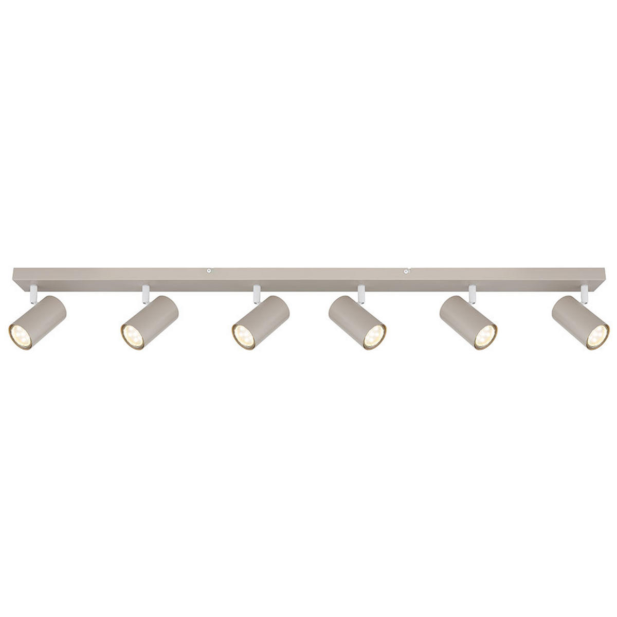 DECKENLEUCHTE Metall sandfarben schwenkbar - Bernsteinfarben, Metall (115/6/12cm) - Globo Lighting