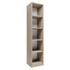 BÜCHERREGAL R1 Sonoma Eiche 39/35/180 cm Offener Schrank - Sonoma Eiche, Holzwerkstoff (39/180/35cm) - Matkam Möbel