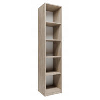 BÜCHERREGAL R1 Sonoma Eiche 39/35/180 cm Offener Schrank - Sonoma Eiche, Holzwerkstoff (39/180/35cm) - Matkam Möbel