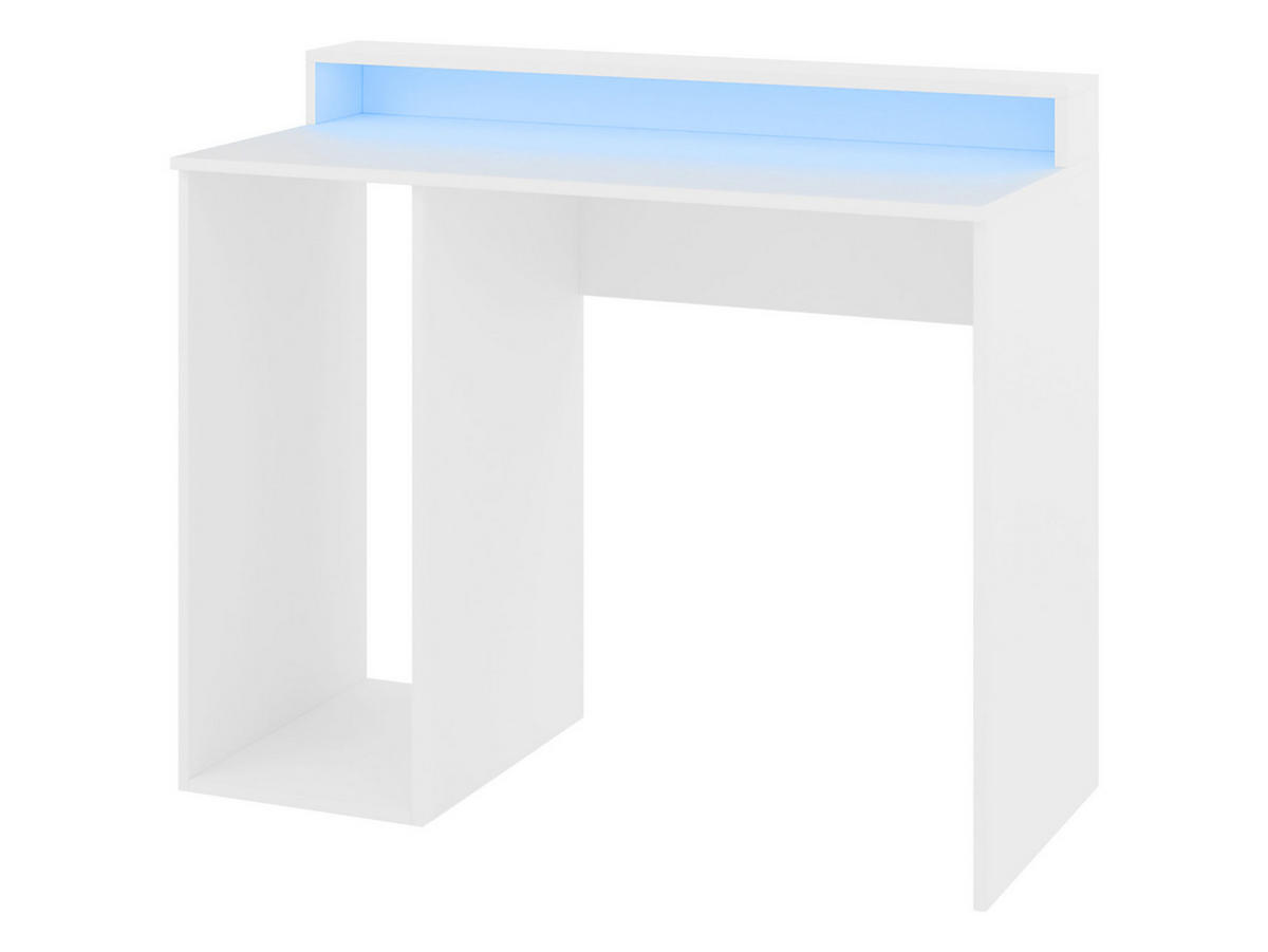 SCHREIBTISCH Gamer II - Weiß, Holzwerkstoff (48/106/90cm) - MIRJAN24