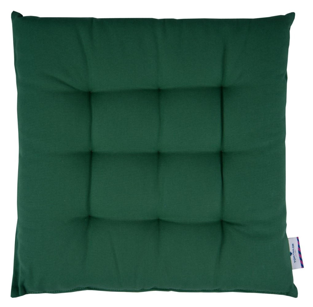 ZIERKISSENHÜLLE Dove dunkelgrün 40x40cm - Dunkelgrün, Textil (40/40cm) - Tom Tailor