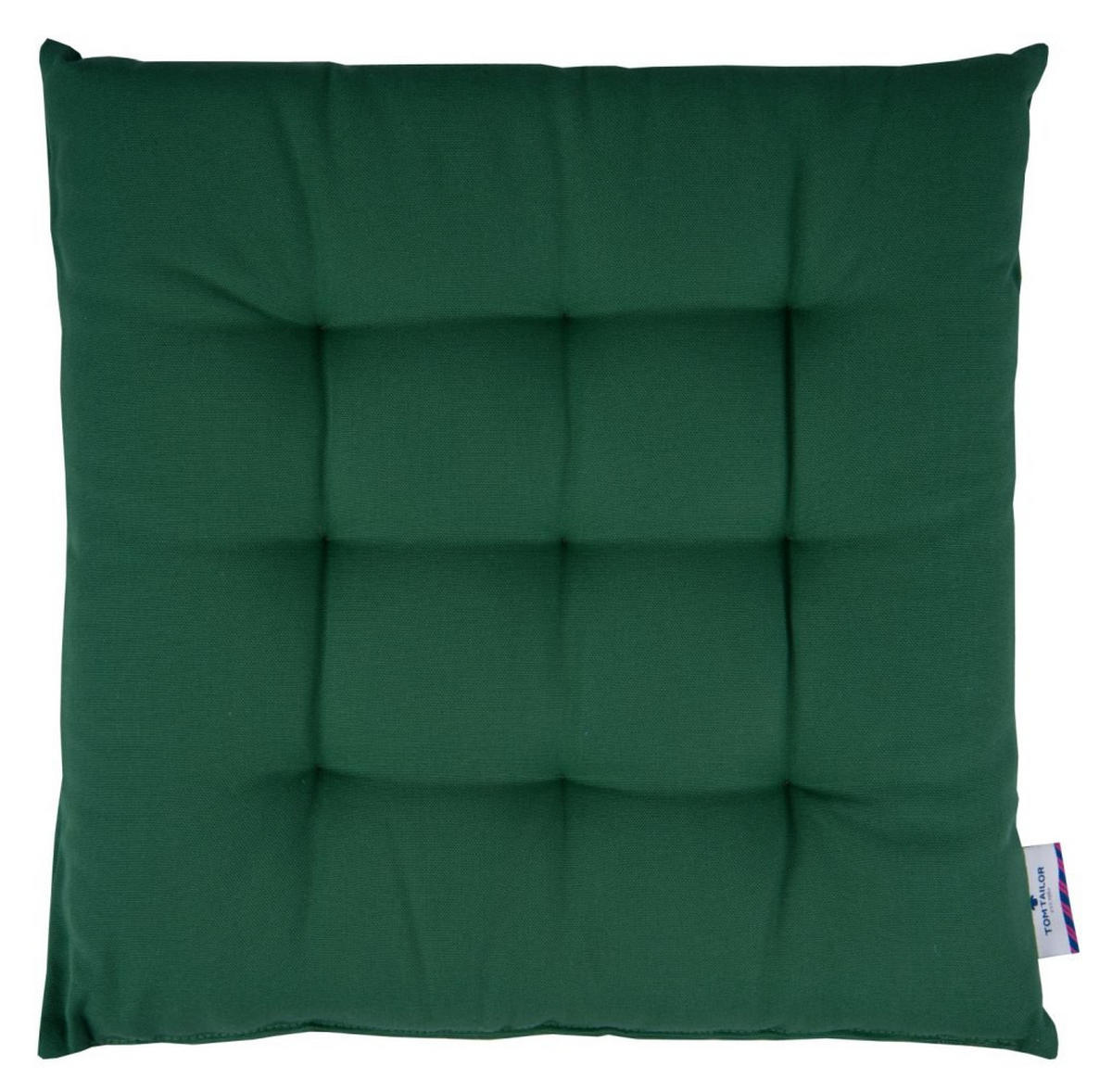 ZIERKISSENHÜLLE Dove dunkelgrün 40x40cm - Dunkelgrün, Textil (40/40cm) - Tom Tailor
