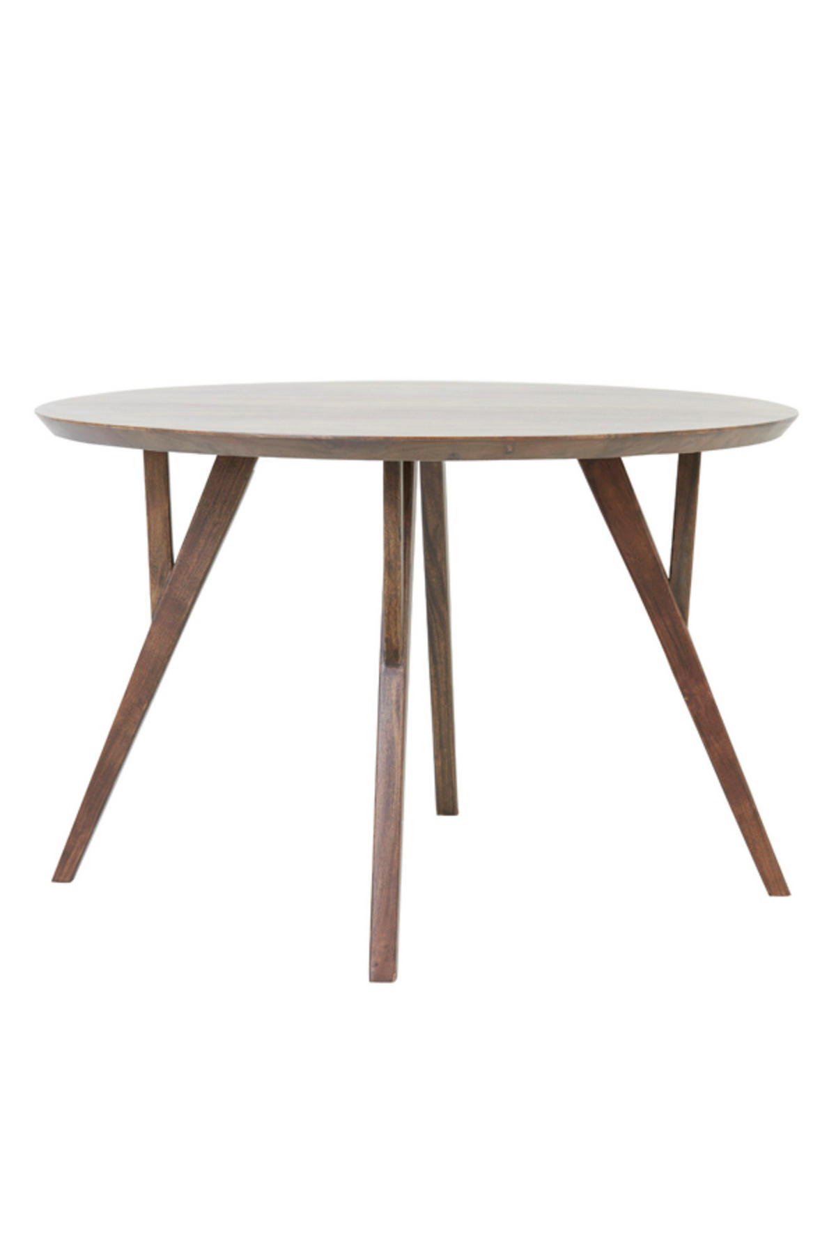 ESSTISCH Quenza Braun Ø140/76 cm - Dunkelbraun, Holz (140/140/76cm) - Light & Living