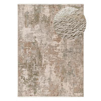 KURZFLORTEPPICH Beige / Grün Ona 200/290 cm - Beige/Grün, Naturmaterialien/Textil (200/290cm) - Atticgo