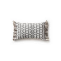 OUTDOORKISSEN Morty Grau 30x50 cm - Grau, Textil (30/50cm) - benuta Pure