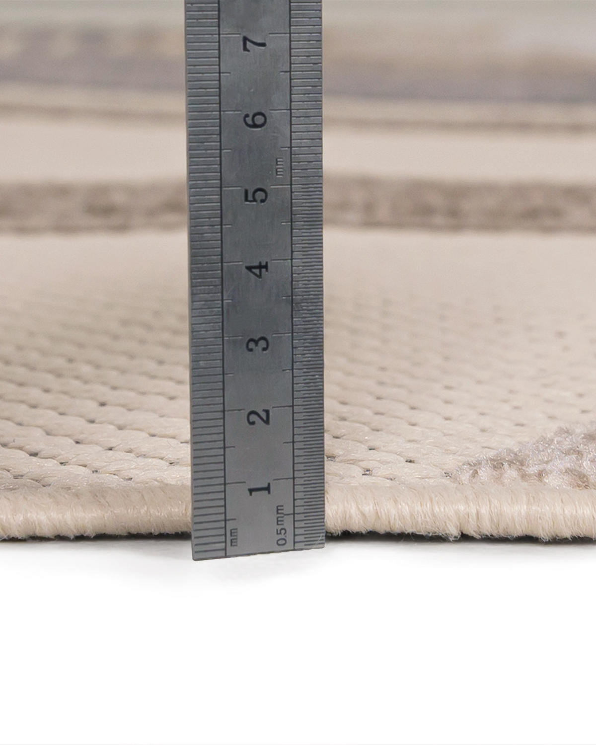 TEPPICH In-& Outdoor Fano Mattina Mazovia 120x170cm Braun Creme Geometrisch Kurzflor - Creme, Textil (120/170cm) - Mazovia