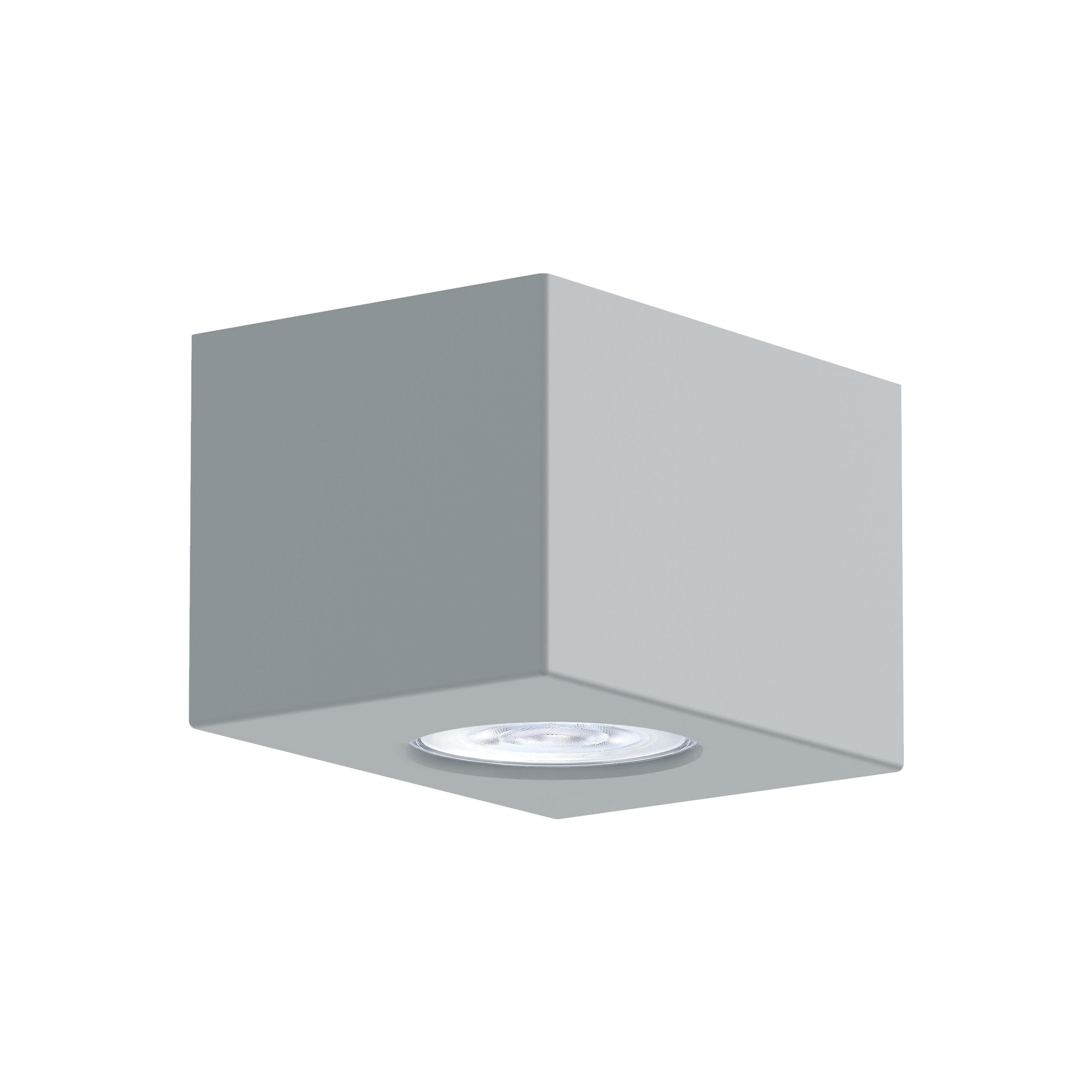 Lumicom Deckenleuchte Grau 12x7x8 cm
