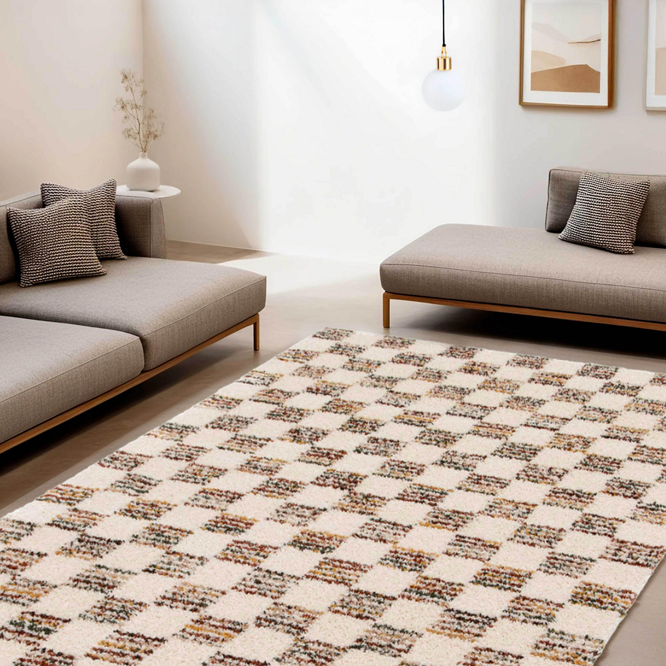 TEPPICH, Braun - Braun, Textil (160/230cm) - Oviala