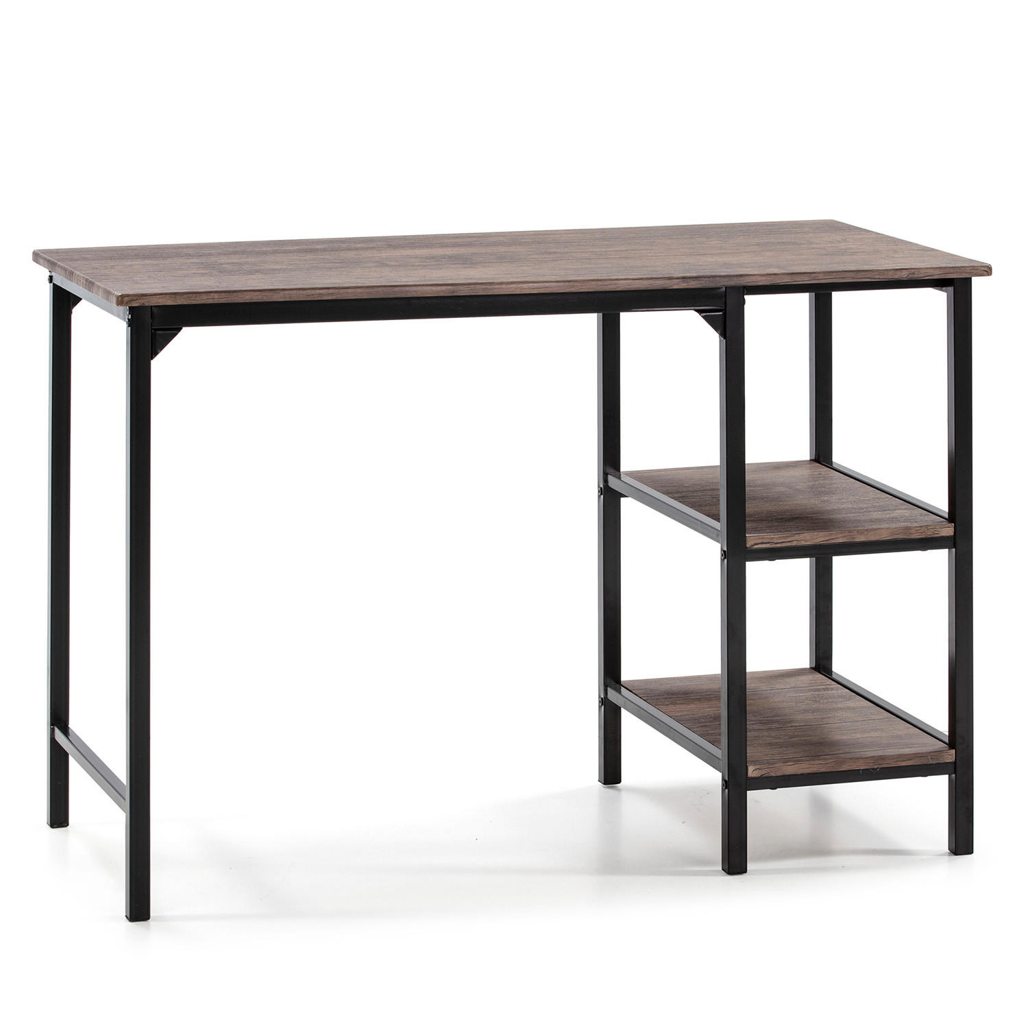 SCHREIBTISCH 110/55/76 Colon Schwarz - Schwarz, Holzwerkstoff (55/110/76cm) - VS Venta-stock