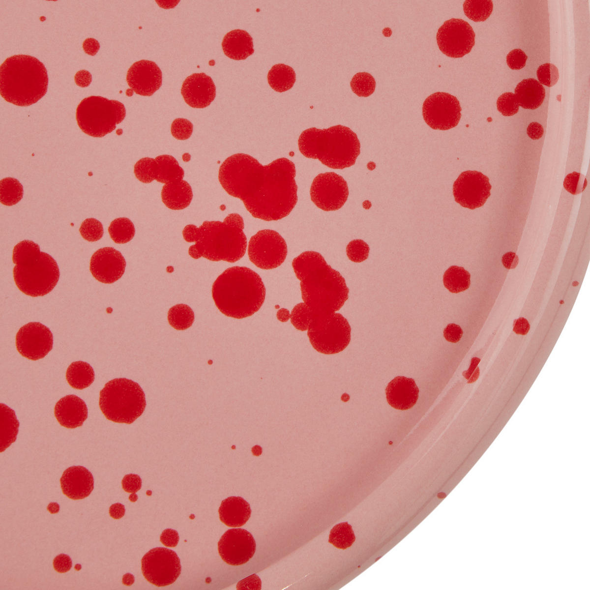 FRÜHSTÜCKSTELLER Boogy Splash - Rosa, Keramik (21/21/2.3cm) - Butlers