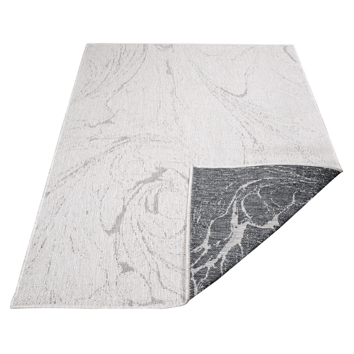 OUTDOOR-TEPPICH DuoRug 5733 Natur 160x230 cm - Creme, Textil (160/230cm) - carpet city