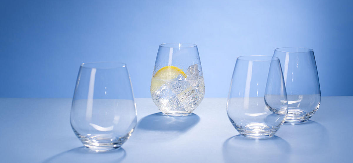 WASSERGLÄSER Ovid transparent 420 ml 4er Set - Transparent, Glas (0.42L) - Villeroy & Boch
