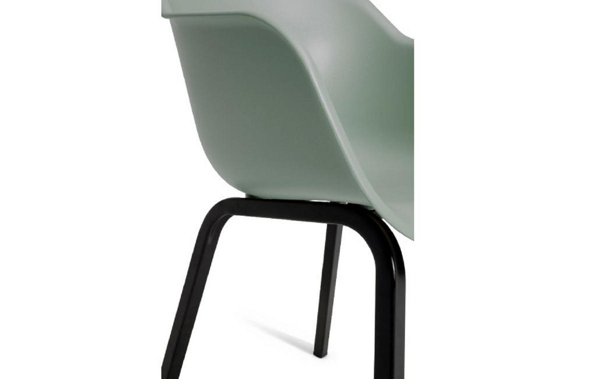 GARTENSTUHL Noa 2er-Set - Grün, Kunststoff (57/55cm) - Keter