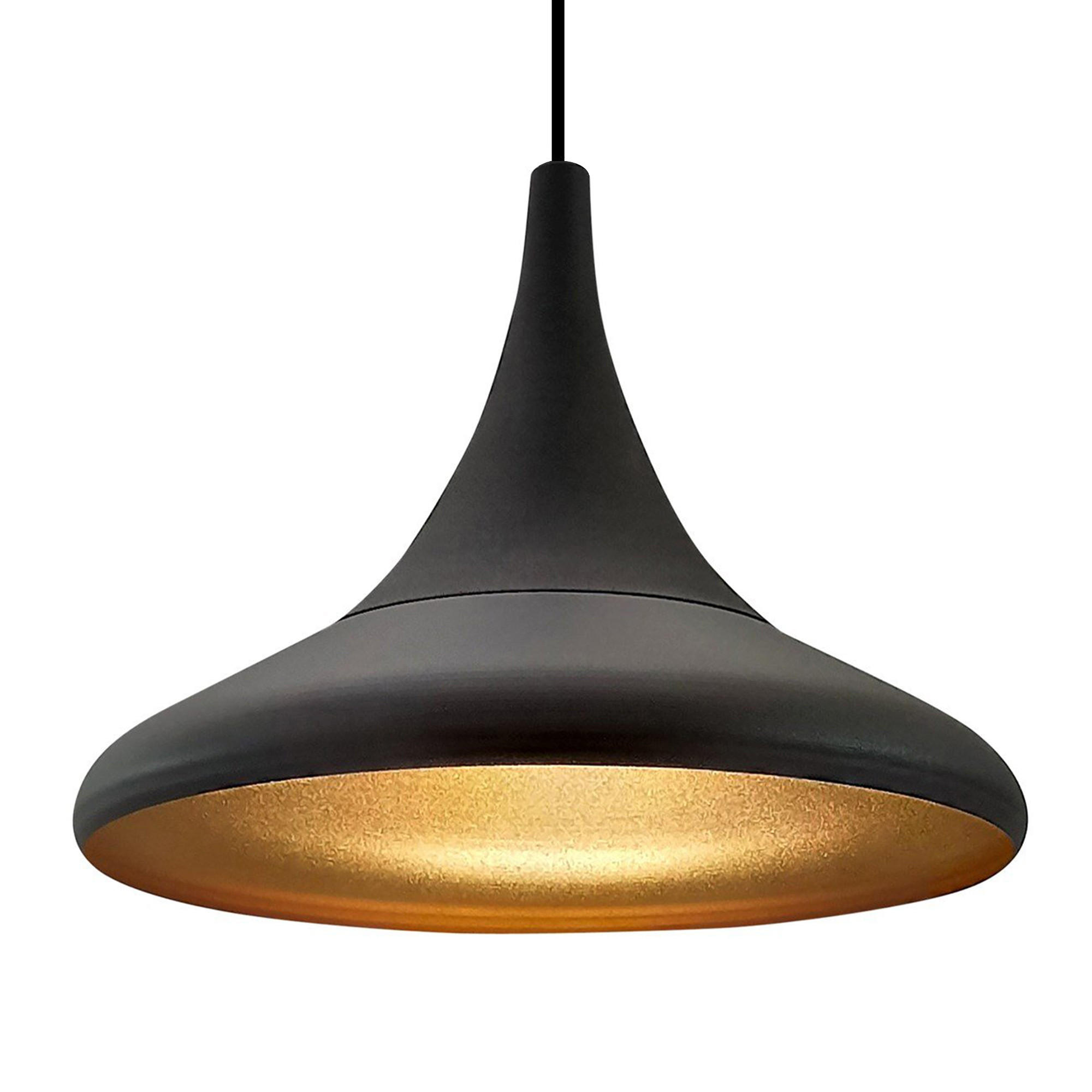 Bamyum Pendelleuchte Schwarz 28x28x35 cm