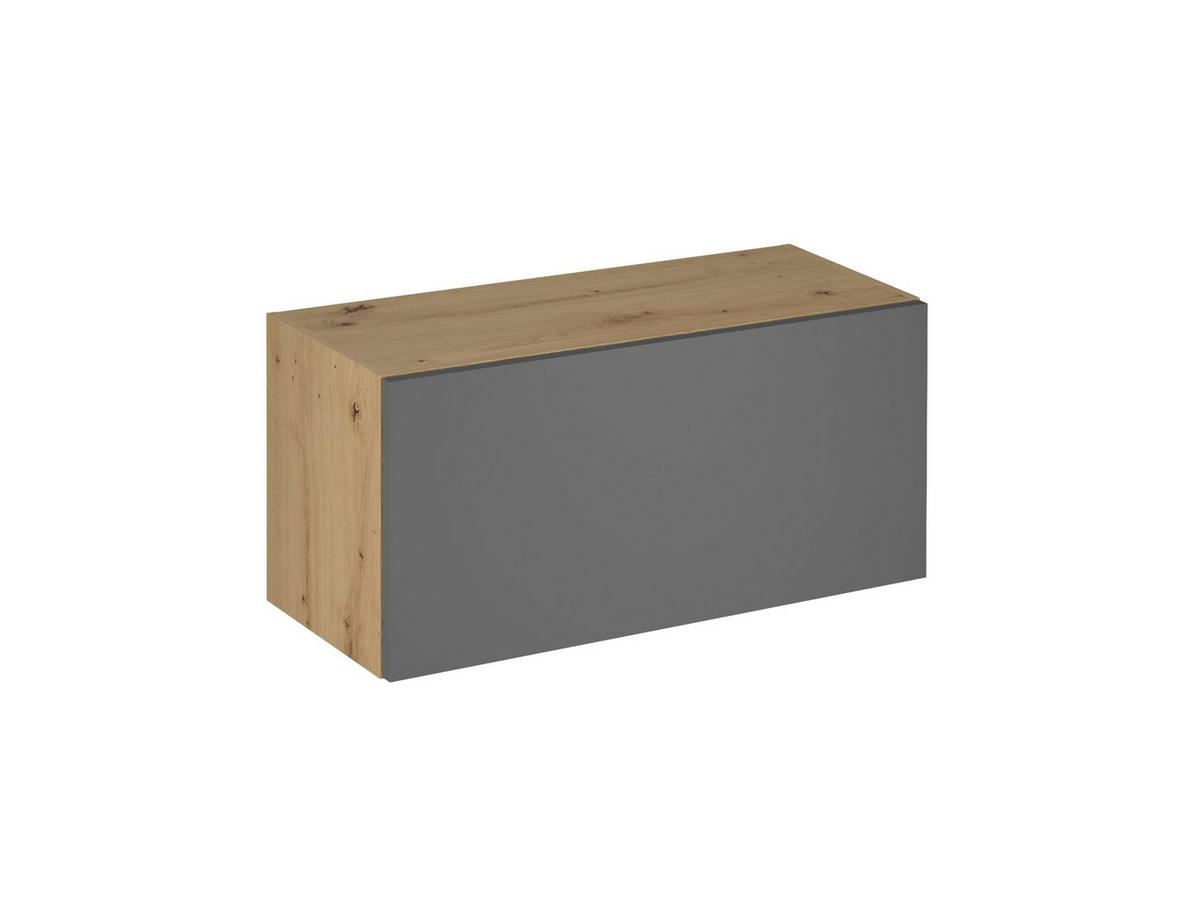 HÄNGESCHRANK 80 cm – Nexa G80K – Grau - Grau, Holzwerkstoff (80/36/32cm) - ROYAL24_MARKT