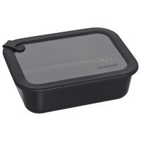 FRISCHHALTEDOSE LUND Meal Cube schwarz 1520 ml - Schwarz, Glas (17/8/23cm) - Mulex