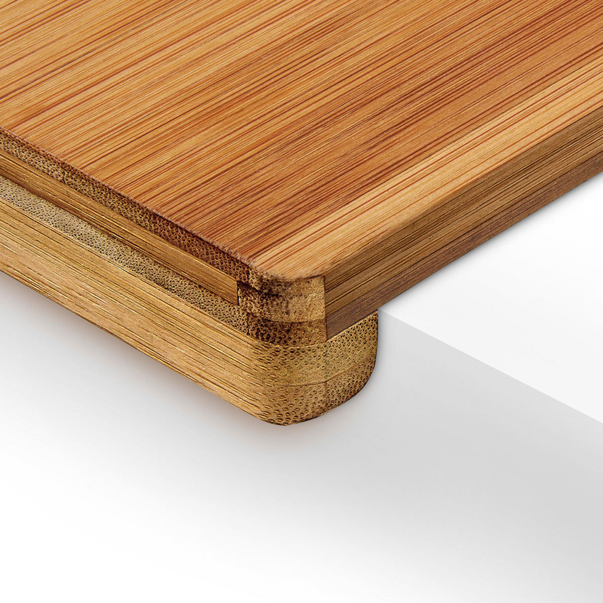 TRANCHIERBRETT - Hellbraun, Holz (38/45cm) - Relaxdays