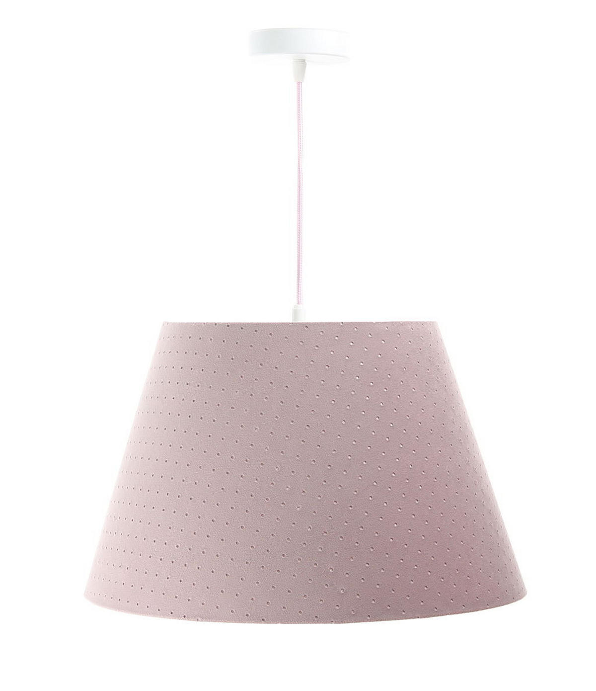 HÄNGELEUCHTE Rosa 40/26,5 cm - Pink, Kunststoff (40/0.4/26.5cm) - ONZENO