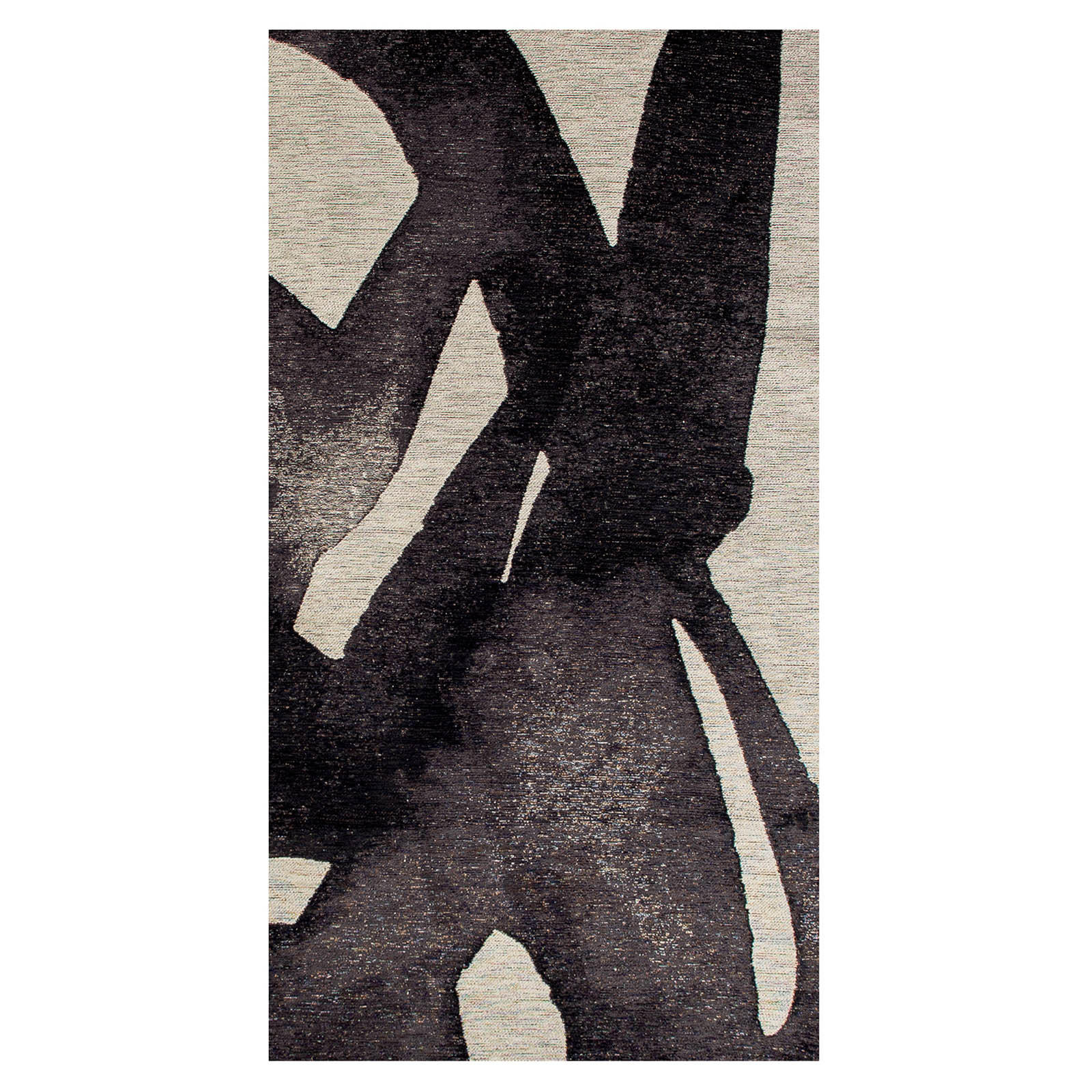 TEPPICH Swing Soot 80/150 cm - Grau, Textil (80/150cm) - Lola&Moi