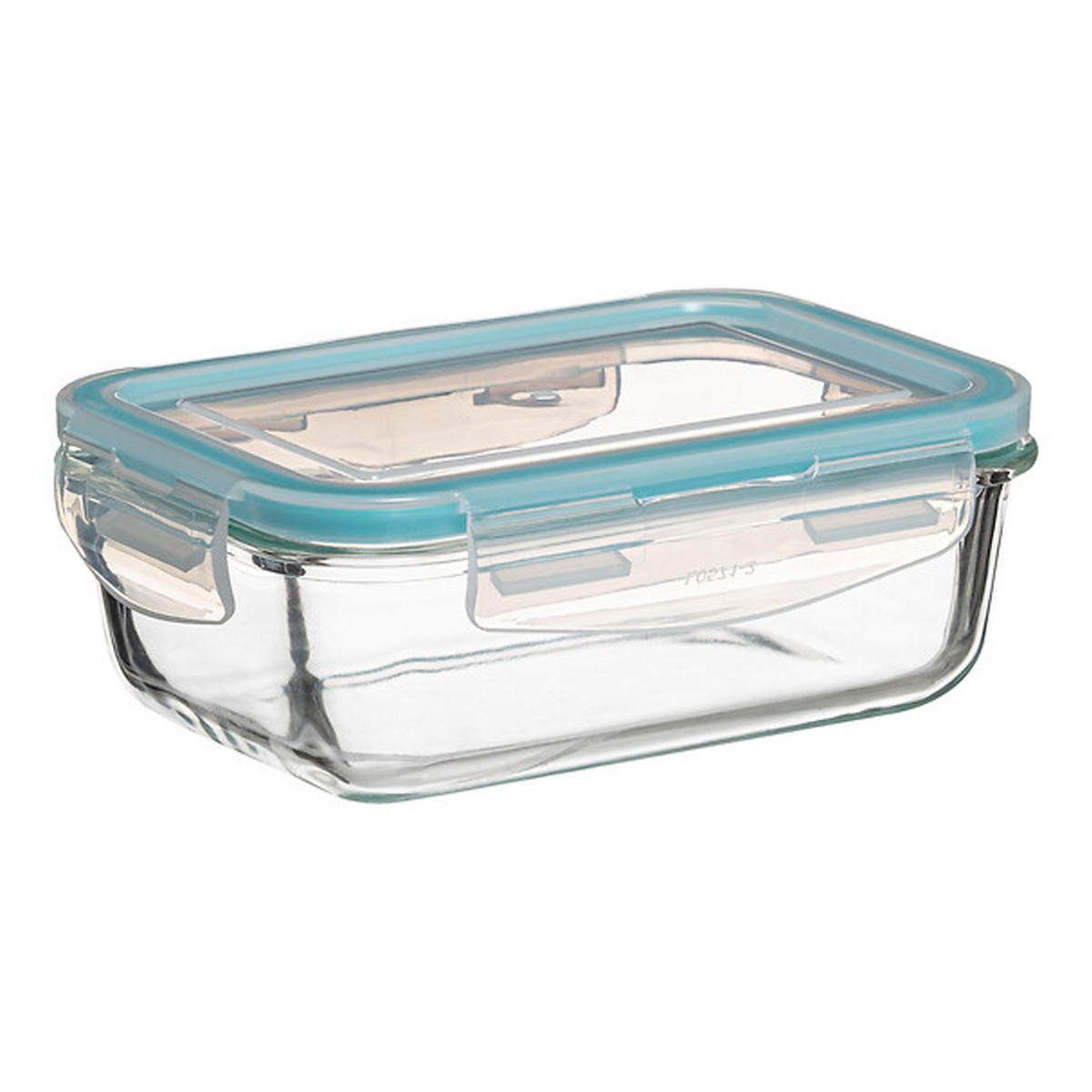 FRISCHHALTEDOSEN-SET Clipeat S 3-tlg., Glas, Kunststoff, Blau - Blau, Glas (15.5/7.5/21.5cm) - 5five Simply Smart