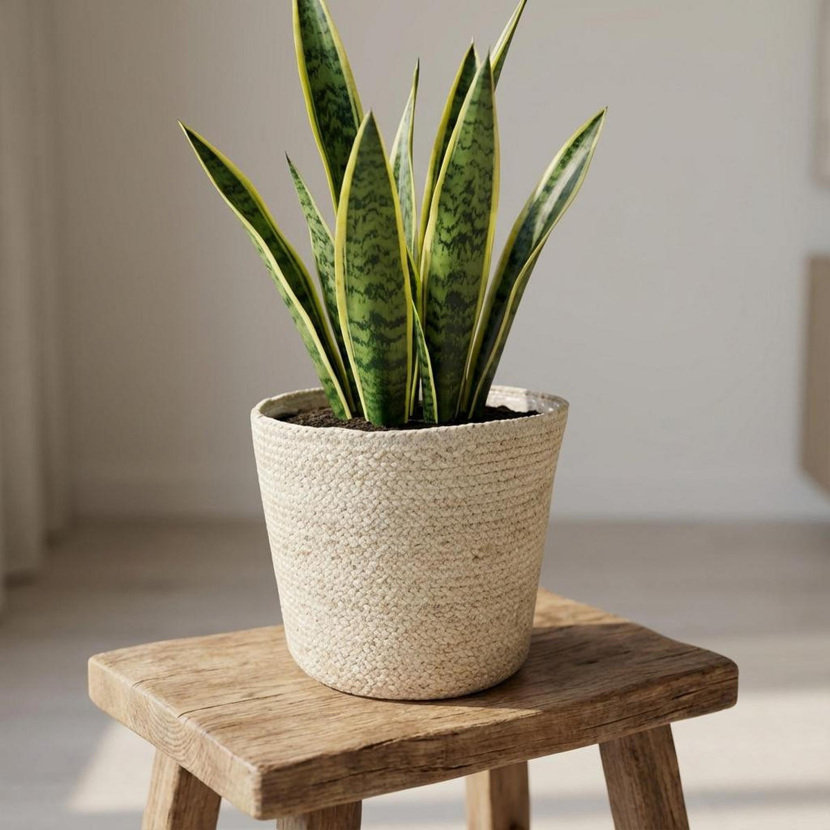 PFLANZENTOPF Selin Ø22cm Höhe 19cm - Naturfarben, Naturmaterialien (22/19cm) - MEERGroothandel