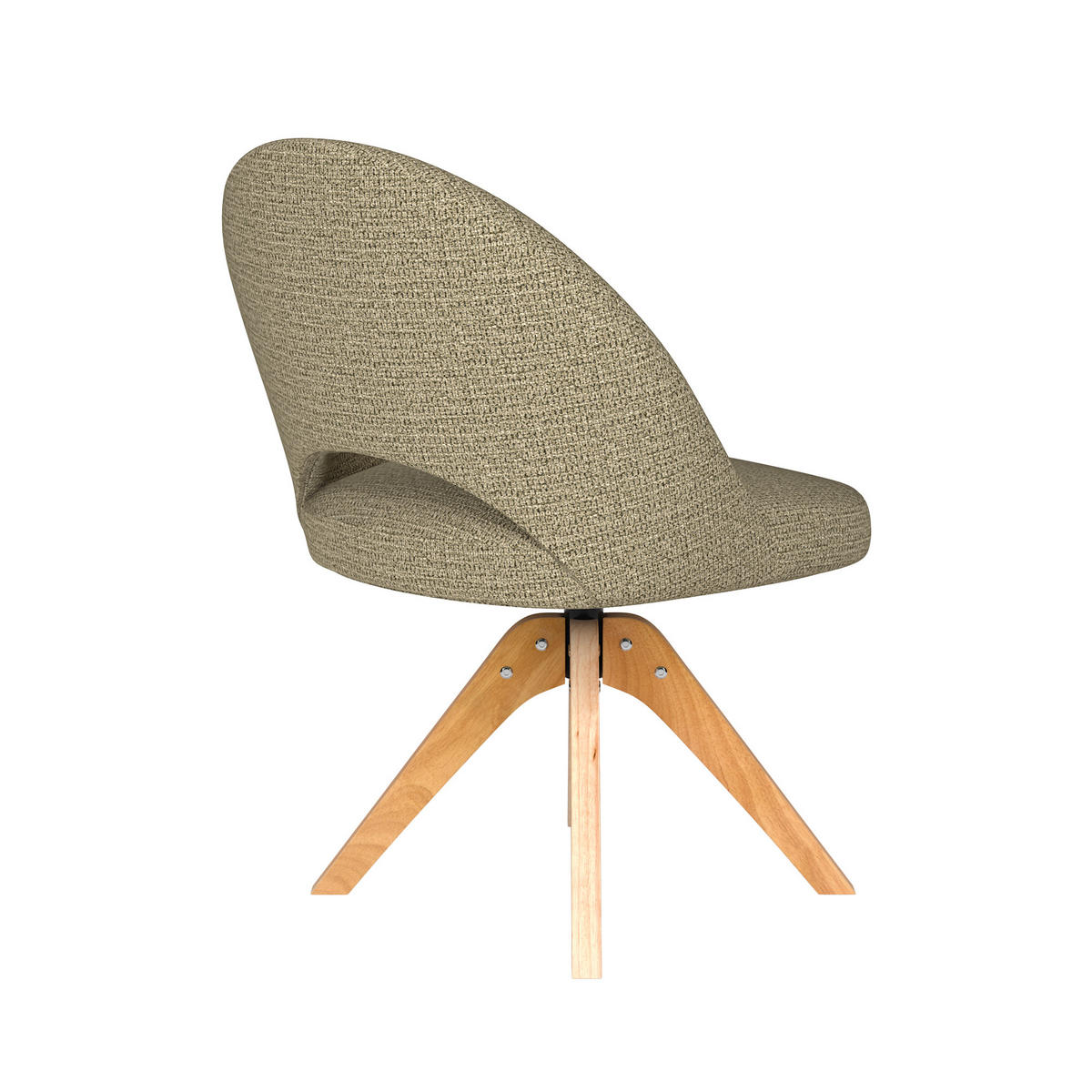 ESSZIMMERSTUHL Mick - Grün - 60/56/83 cm - Grün, Textil (56/83/60cm)