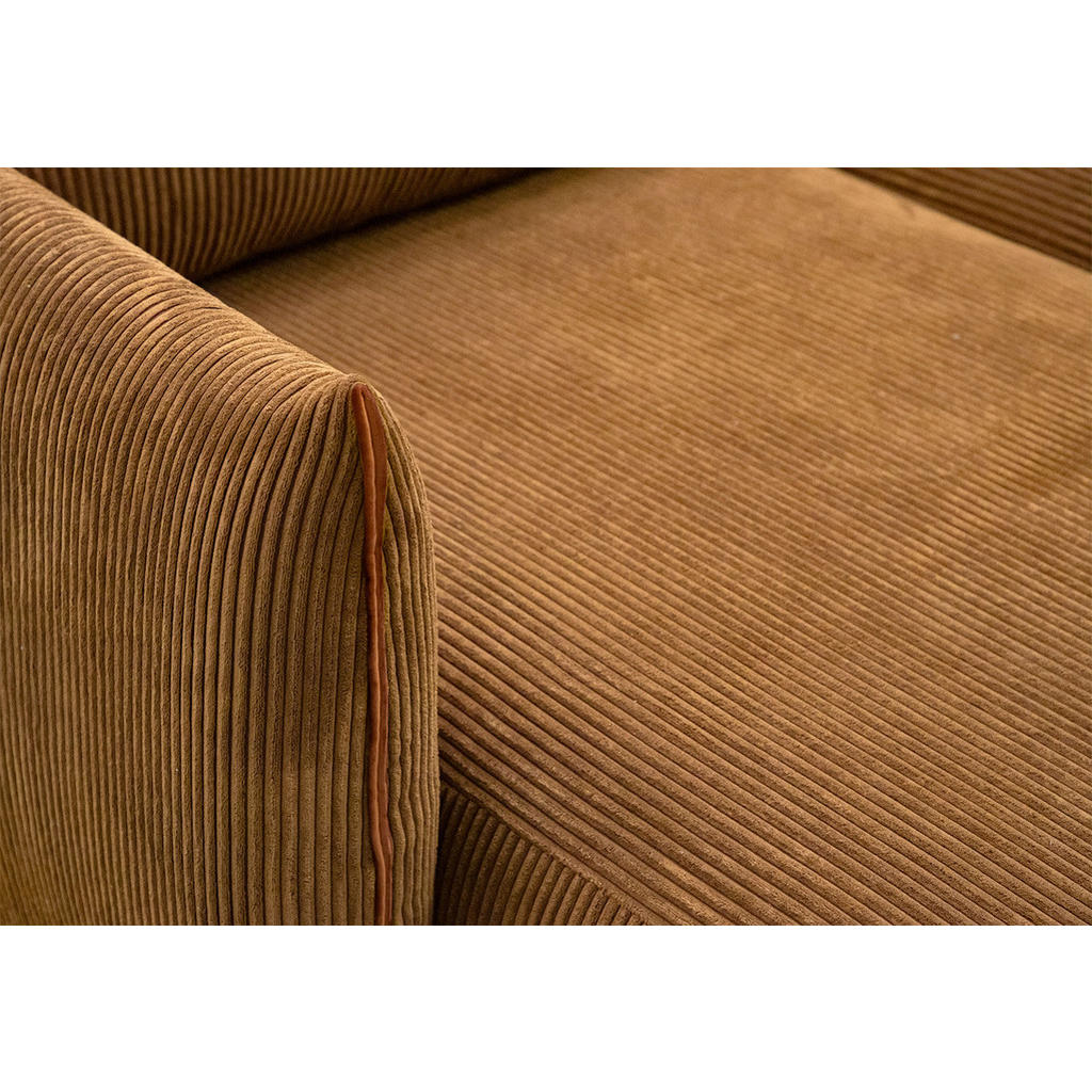 Thumbnail - Courtois Laville Ecksofa, Honig, Textil, L-Form, Ottomane links,L-Form, 294x173 cm, Wohnzimmer, Sofas & Couches, Wohnlan...