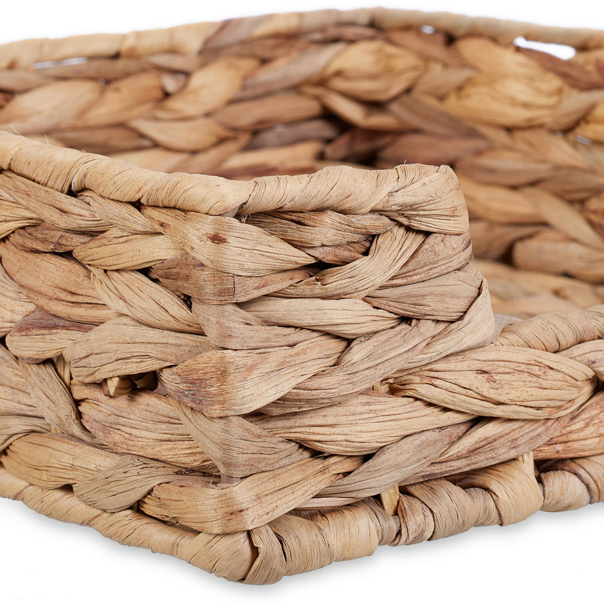 SERVIETTENHALTER - Hellbraun, Textil/Metall (23/23cm) - Relaxdays