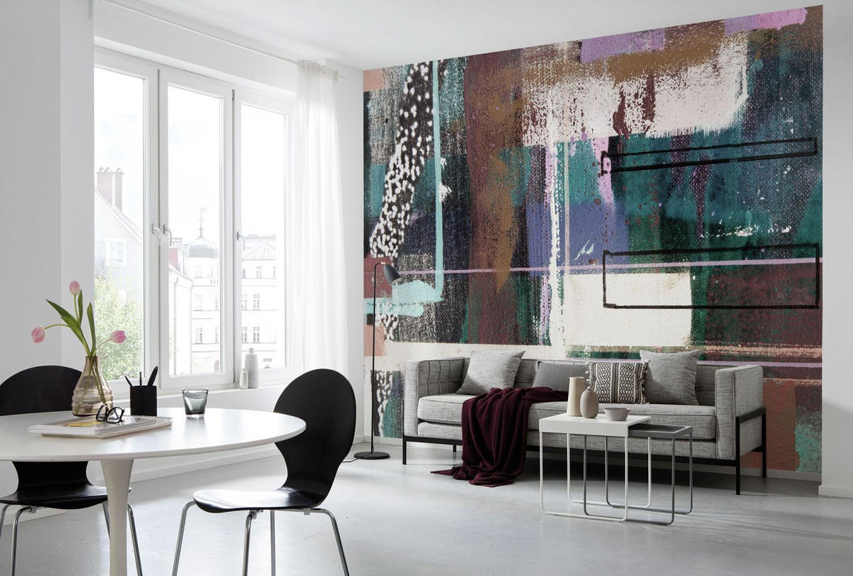FOTOTAPETE künstlerisch 500 x 280 cm - Multicolor, Papier (500/280cm) - Sanders & Sanders