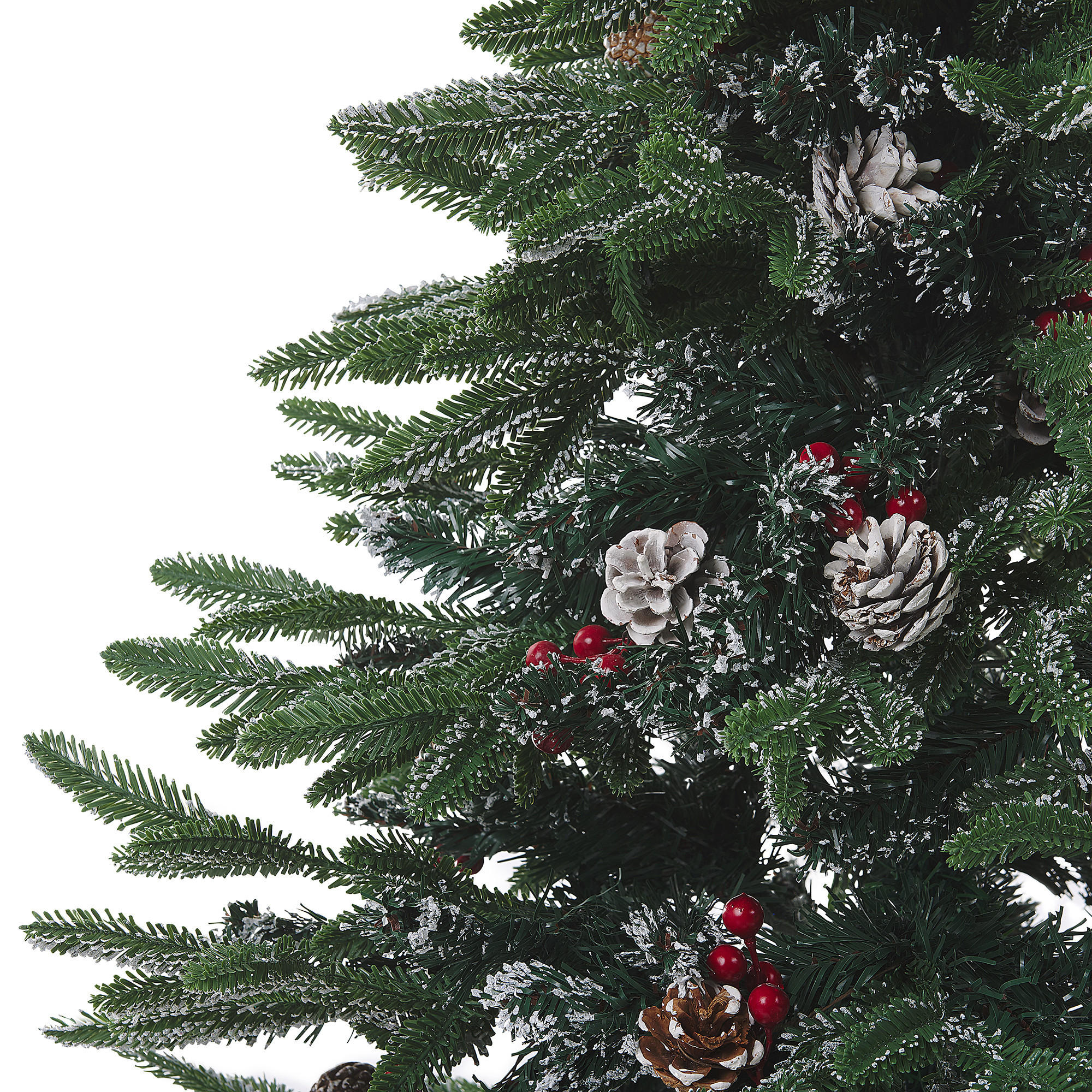 WEIHNACHTSBAUM 120 cm Grün Denali - Grün, Kunststoff (120cm) - Beliani