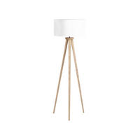 STEHLAMPE Nitra 45/45/142 cm - Weiß, Holz (45/45/142cm) - Beliani