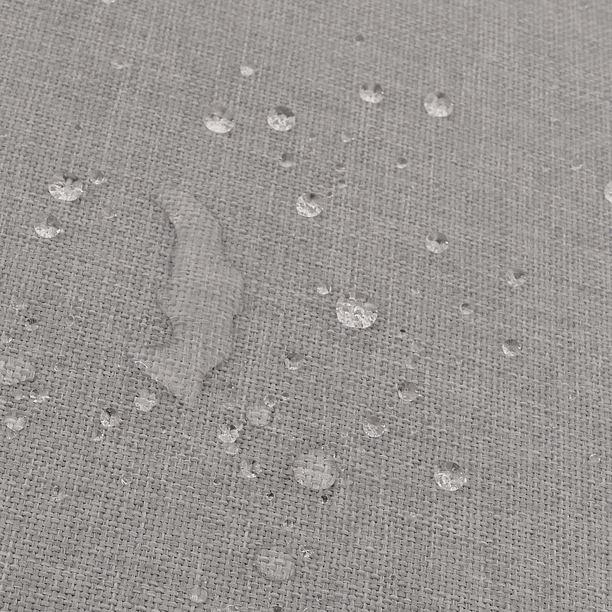 GARTENSTUHL 2er-Set aus Aluminium HxBxT 84x59x63cm Sitzhöhe 46cm Olefin (200 g/m²) Seilgeflecht Rope Anthrazit Kissen Hellgrau - Anthrazit, Metall (59/84/63cm) - PROREGAL