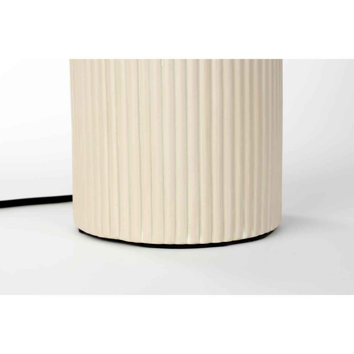TISCHLAMPE Dash M Beige - Beige, Keramik (20/20/53cm) - Zuiver