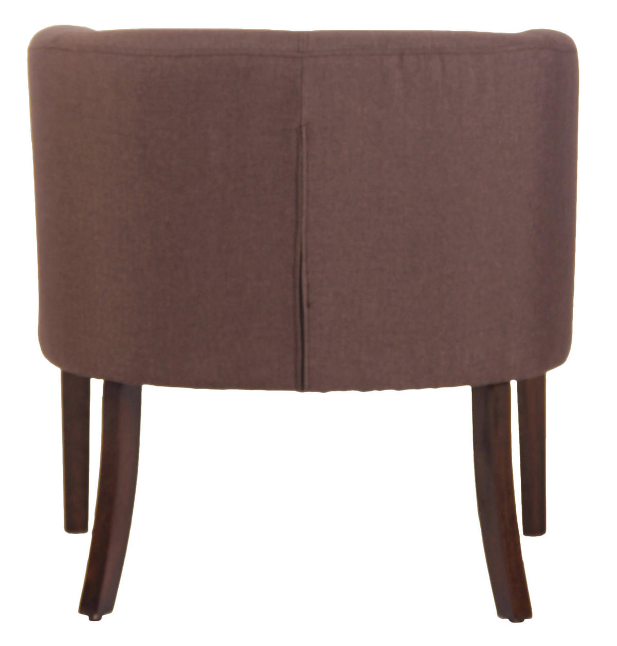 SESSEL Stoff braun - Braun, Holz/Textil (66/73/70cm) - CLP