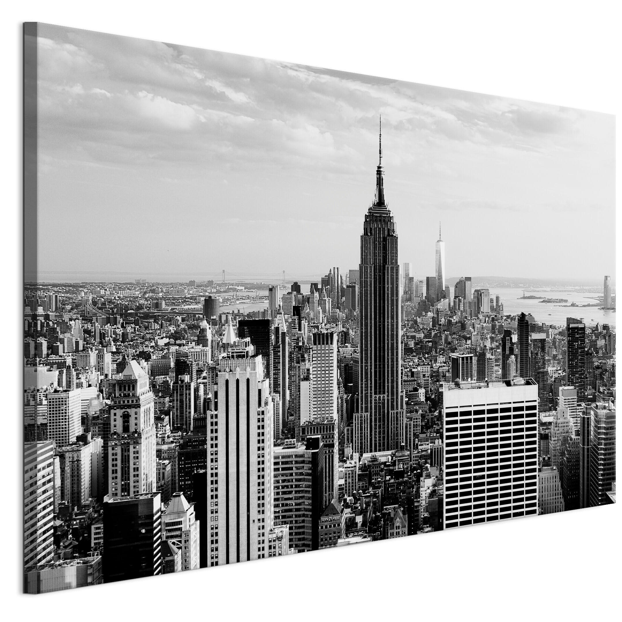 LEINWANDBILD Stadt 90x60 cm - Multicolor, Holz (90/60cm) - LUMASOUL