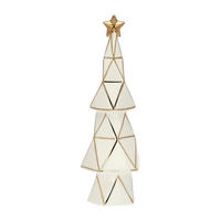 WEIHNACHTSDEKORATION Creme 9/13/30 cm H208100027 - Creme, Keramik (13/30/9cm) - Rituali Domestici 